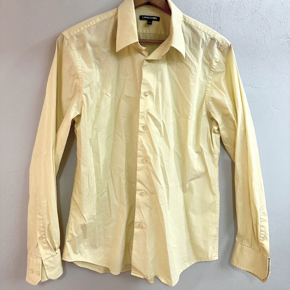 EXPRESS men's button down shirt, Size Large (Neck - 16" -16 1/2")